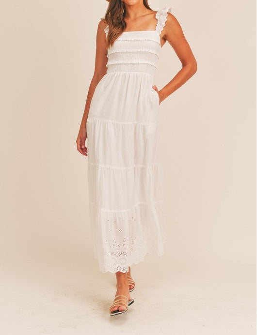 Serenity Maxi Dress - White [S-L]
