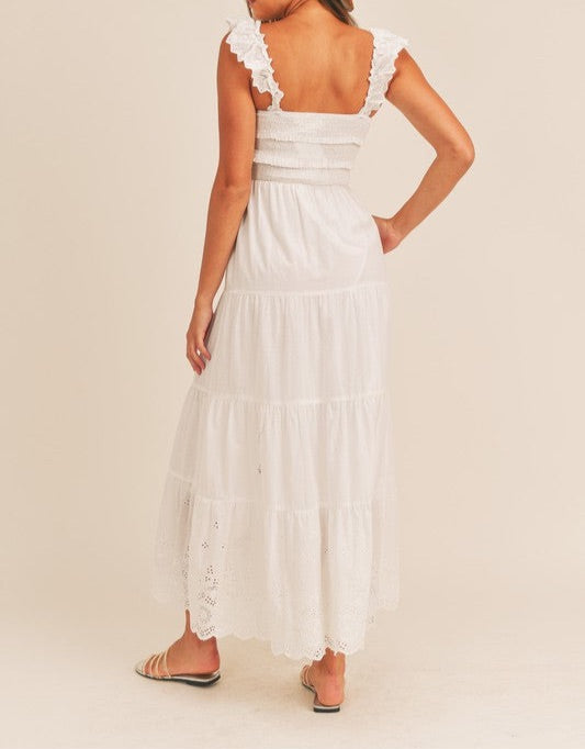 Serenity Maxi Dress - White [S-L]